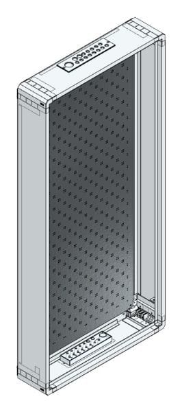MEHLER - AP-Rangierverteiler o.RW, B565xH1205xT130mm,inkl. MO-gelocht