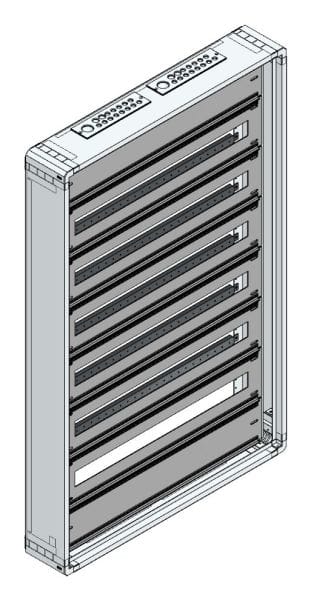MEHLER - AP-Installations-Flachverteiler, 204TE o.RW, B765xH1205xT130mm