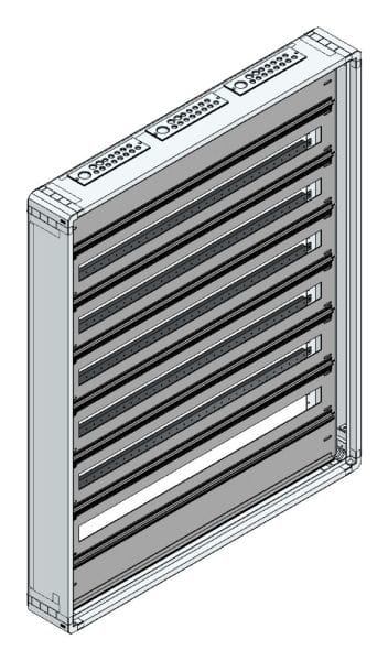 MEHLER - AP-Installations-Flachverteiler, 270TE o.RW, B975xH1205xT130mm
