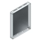 MEHLER - AP-Rangierverteiler+Rückwand m.RW, B975xH1205xT130mm,inkl. MO-gelocht