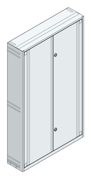 MEHLER - Standverteiler leicht, m.Tür o RW IP30,außen B1205xH2050xT300mm