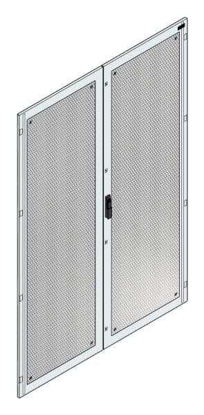 MEHLER - Aufpreis Lochtüre für TSRM-F Höhe 2200mm