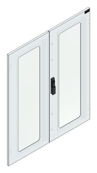 MEHLER - Aufpreis Sichttür Breite D, Höhe 1200 Securityglasfenster, Sichtfl. 2x265x1000