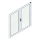 MEHLER - Sichttür für TSRM-F H=1400 m. SWH Securityglasfenster, Sichtfl. 2x515x1200