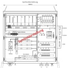 MEHLER - Wandlermessverteiler B1490xH1450xT400mm Zul. LS 250A, vorber. f. Steckdosenabg.K
