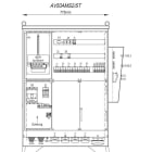MEHLER - Baustromverteiler B775xH1090xT300mm 6 Schuko,2 CEE 16A,4 CEE32A,1x CEE63A,ST