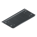 MEHLER - Bodenblech-Belüftung, verstellbar für Schrankbreite B (600mm)