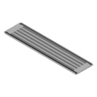 MEHLER - Blende geschlossen,Breite E, belüftet Kunststoff,B1110xH250mm