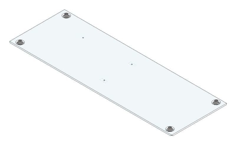 MEHLER - Ersatzdachblech für TSRM-A/1200