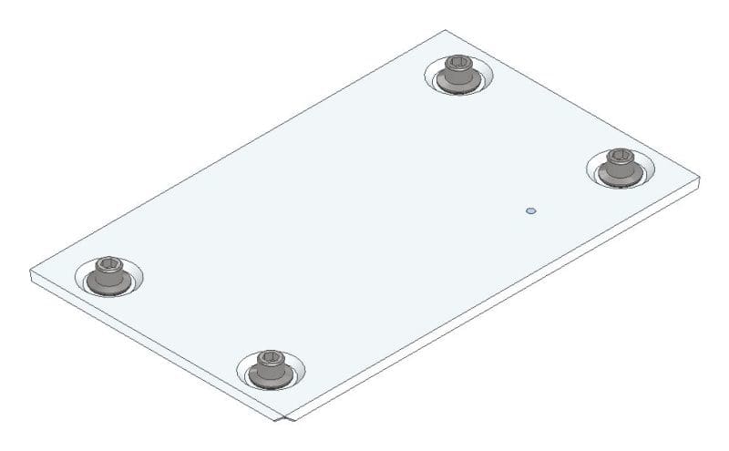 MEHLER - Ersatzdachblech für TSRM-A/300