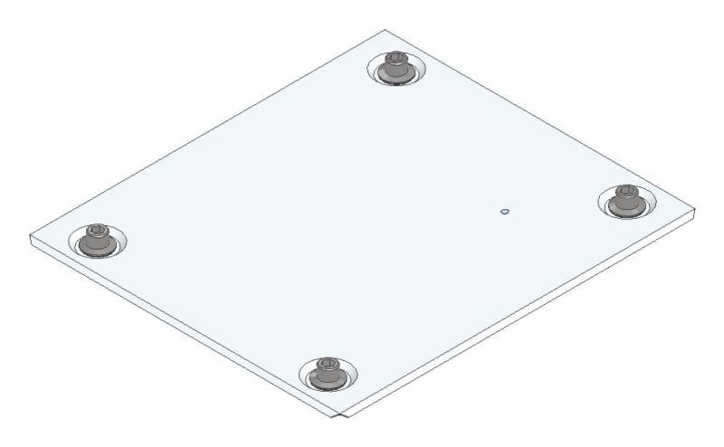 MEHLER - Ersatzdachblech für TSRM-A/400