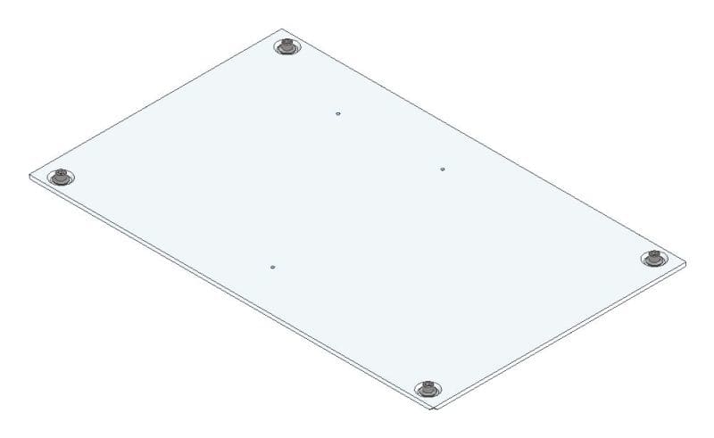 MEHLER - Ersatzdachblech für TSRM-B/1000