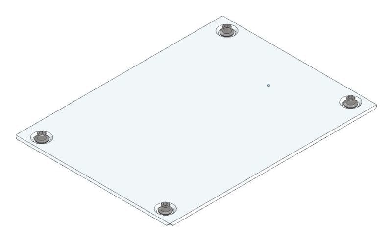 MEHLER - Ersatzdachblech für TSRM-B/500