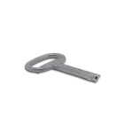 MEHLER - Doppelbartschlüssel 3mm Schlüssel f. Doppelbart-Schloß