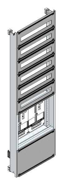 MEHLER - Zählerverteilereinsatz,2ZP, NÖ TN-Netz, Einsatzmaß B505xH1625mm