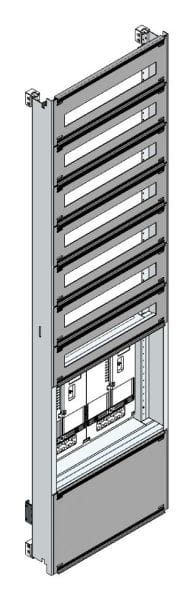MEHLER - Zählerverteilereinsatz,2ZP, NÖ TN-Netz, Einsatzmaß B505xH1775mm