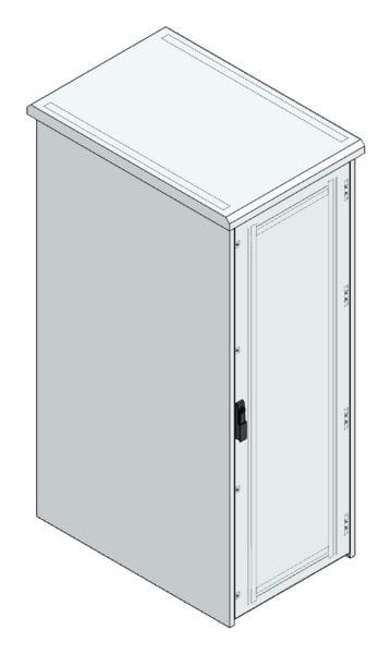 MEHLER - Outdoorschaltschrank, doppelwandig Breite 700 x Höhe 1860 x Tiefe 1000mm