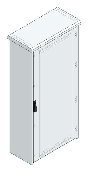 MEHLER - Outdoorschaltschrank, doppelwandig Breite 900 x Höhe 1860 x Tiefe 400mm
