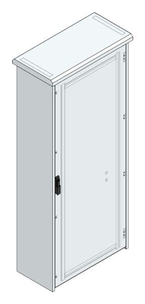MEHLER - Outdoorschaltschrank, doppelwandig Breite 900 x Höhe 2060 x Tiefe 400mm