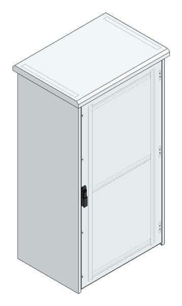 MEHLER - Outdoorschaltschrank, doppelwandig Breite 900 x Höhe 1660 x Tiefe 600mm