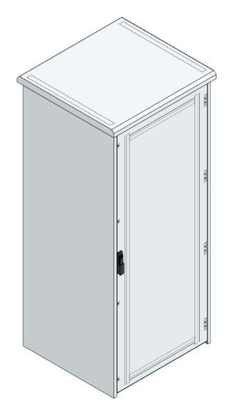 MEHLER - Outdoorschaltschrank, doppelwandig Breite 900 x Höhe 2060 x Tiefe 800mm