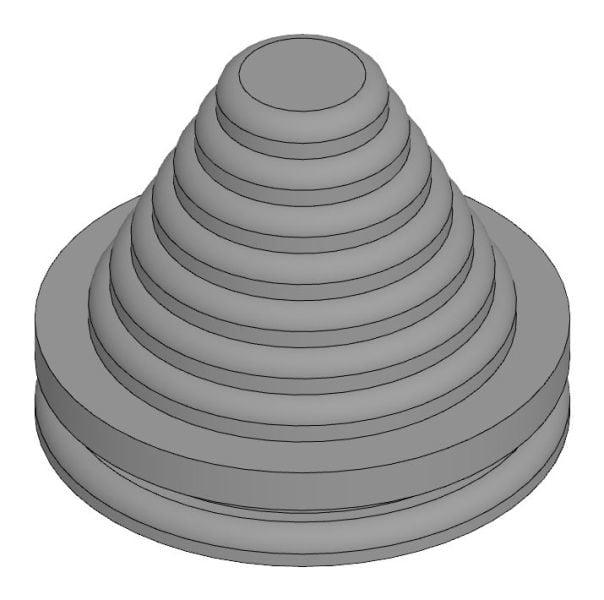 MEHLER - Gummitülle 60x20 Bohrung 60mm