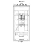 MEHLER - Hausanschlusskasten AP 575x1215x300mm