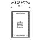 MEHLER - Hausanschlusskasten UP Nische B375xH530xT245