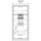 MEHLER - Hausanschlusskasten UP Nische 590x1230x300mm