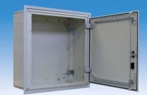 MEHLER - Kunststoff-Gehäuse B750xH750xT312mm IP55 inkl. Schwenkhebelverschl., RAL7035