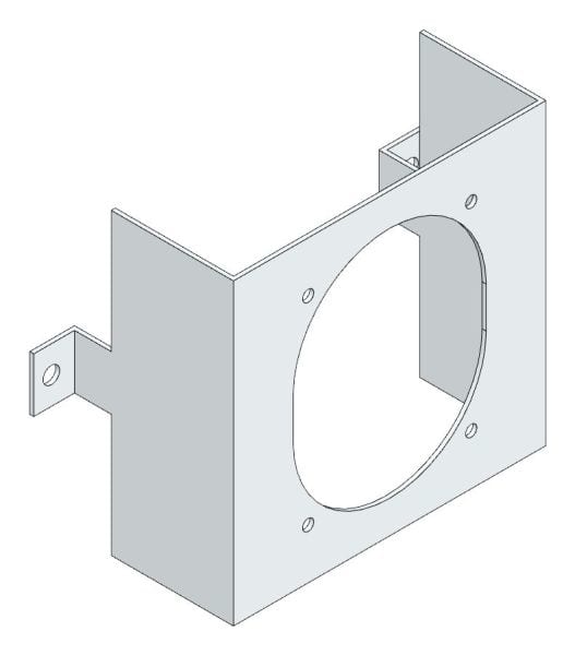 MEHLER - Steckdosenbügel f. CEE 5x16/5x32 schräg