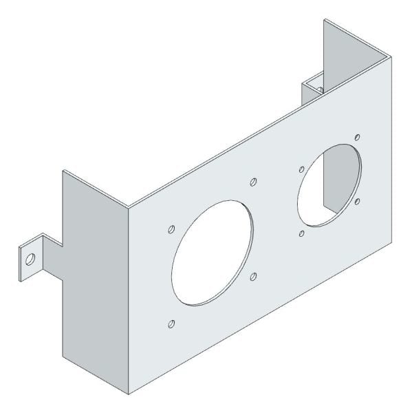 MEHLER - Steckdosenbügel f. CEE 5x16/5x32 gerade oder Gerätestecker und Schukosteckdose