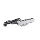 MEHLER - Steckdosenleiste 6fach C13 inkl. 2m Kabel mit Schuko