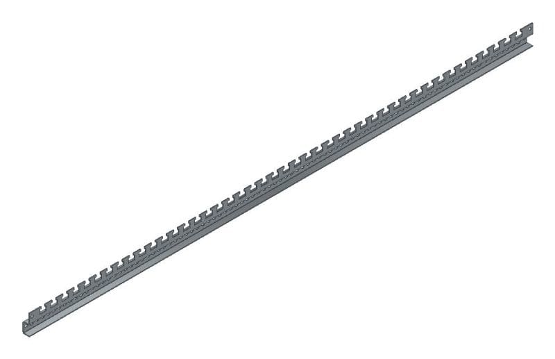 MEHLER - Kabel-Fangschiene für Tiefe 1200mm für TSRM