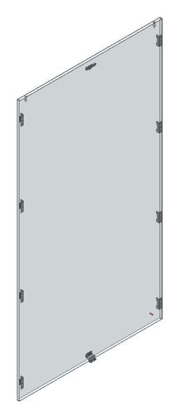 MEHLER - V2A-Rückwand für NI/TSRM-E/22