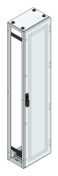 MEHLER - V2A-Anreihschrank BxHxT 400x1800x300mm o. Rückwand, o. Seitenwand, m. Türe 1fl.