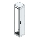 MEHLER - V2A-Anreihschrank BxHxT 400x2000x500mm o. Rückwand, o. Seitenwand, m. Türe 1fl.