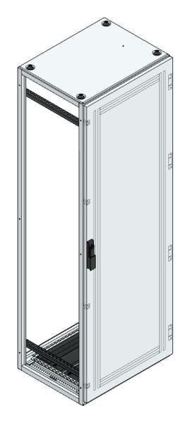 MEHLER - V2A-Anreihschrank BxHxT 600x1800x500mm o. Rückwand, o. Seitenwand, m. Türe 1fl.