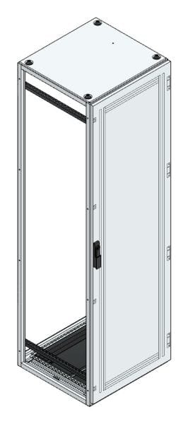 MEHLER - V2A-Anreihschrank BxHxT 600x2000x600mm o. Rückwand, o. Seitenwand, m. Türe 1fl.