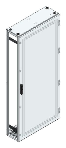 MEHLER - V2A-Anreihschrank BxHxT 800x1800x300mm o. Rückwand, o. Seitenwand, m. Türe 1fl.