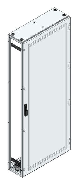 MEHLER - V2A-Anreihschrank BxHxT 800x2000x300mm o. Rückwand, o. Seitenwand, m. Türe 1fl.
