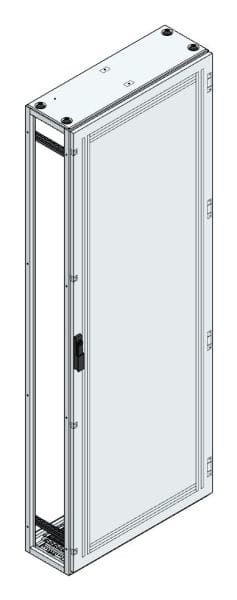 MEHLER - V2A-Anreihschrank BxHxT 800x2200x300mm o. Rückwand, o. Seitenwand, m. Türe 1fl.