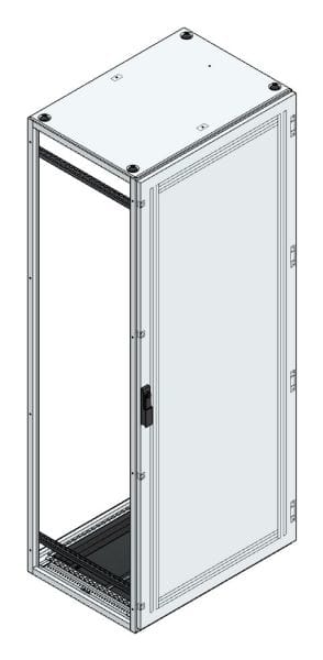 MEHLER - V2A-Anreihschrank BxHxT 800x2000x600mm o. Rückwand, o. Seitenwand, m. Türe 1fl.