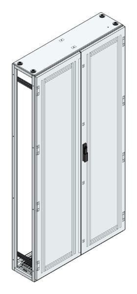 MEHLER - V2A-Anreihschrank BxHxT 1000x2000x300mm o. Rückwand, o. Seitenwand, m. Türe 1fl.