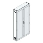 MEHLER - V2A-Anreihschrank BxHxT 1000x2000x300mm o. Rückwand, o. Seitenwand, m. Türe 1fl.