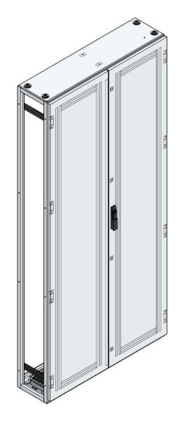 MEHLER - V2A-Anreihschrank BxHxT 1000x2200x300mm o. Rückwand, o. Seitenwand, m. Türe 1fl.