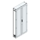 MEHLER - V2A-Anreihschrank BxHxT 1000x2200x300mm o. Rückwand, o. Seitenwand, m. Türe 1fl.