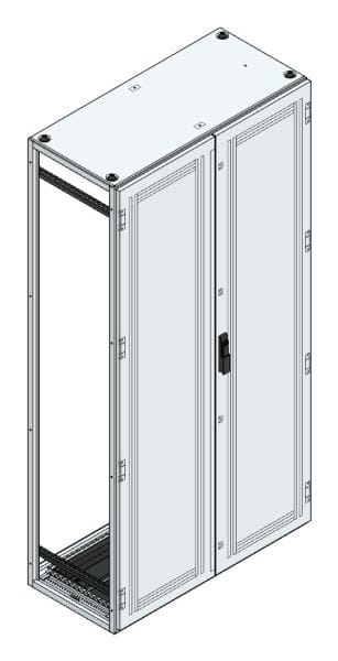 MEHLER - V2A-Anreihschrank BxHxT 1000x2000x500mm o. Rückwand, o. Seitenwand, m. Türe 1fl.