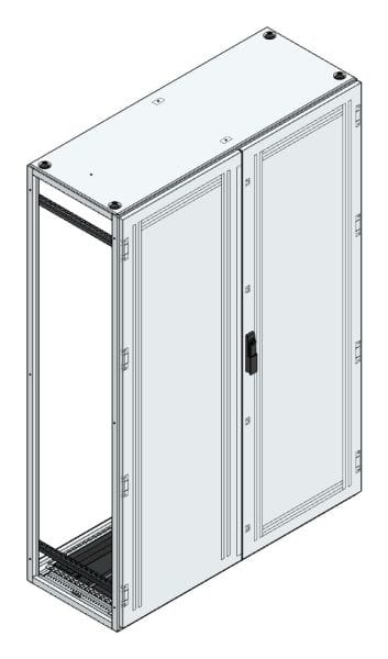 MEHLER - V2A-Anreihschrank BxHxT 1200x1800x500mm o. Rückwand, o. Seitenwand, m. Türe 2fl.