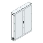 MEHLER - V2A-Anreihschrank BxHxT 1500x2000x300mm o. Rückwand, o. Seitenwand, m. Türe 2fl.